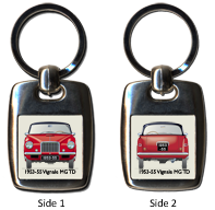 MG Magnette MkIV 1961-68 Keyring 5